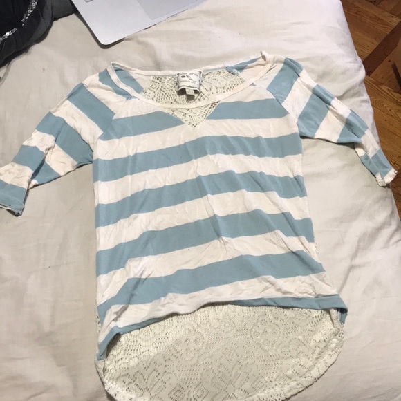 Stripped 3/4 sleeve shirt - Picture 1 of 2